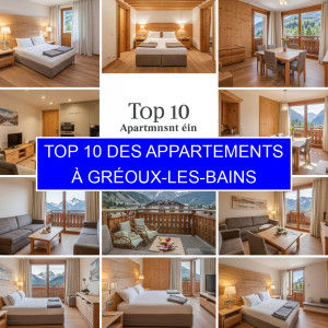 Top 10 des Appartements à Gréoux-les-Bains